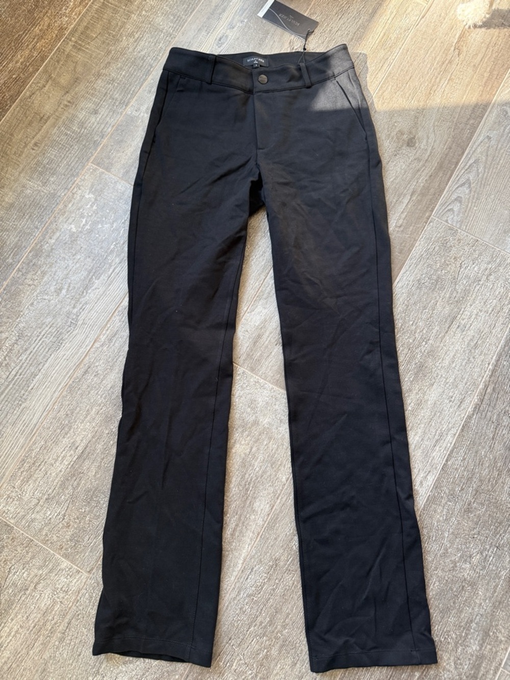 NYDJ SCULPT-Her Black Straight Leg Classic Trouser size 2